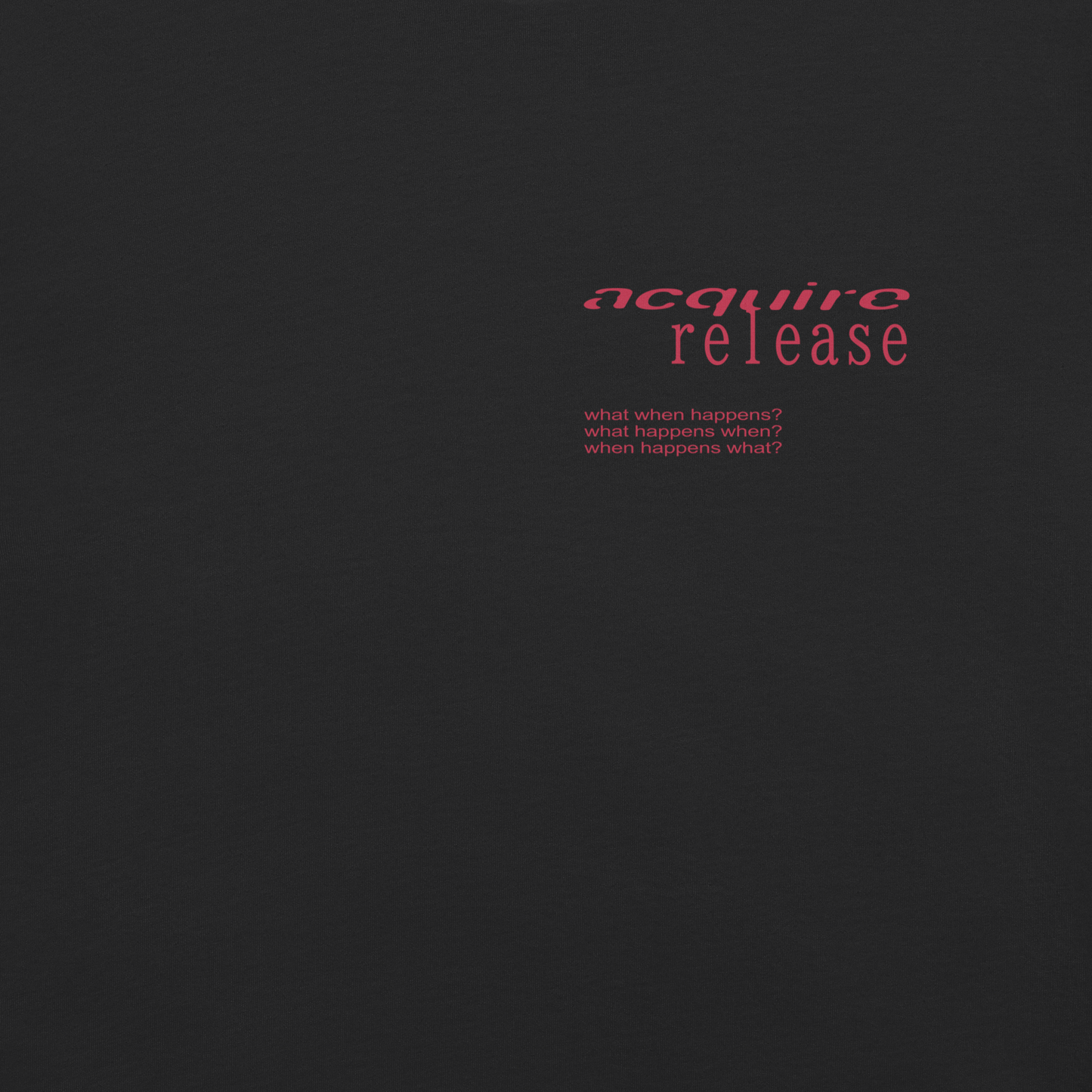 Acquire Release T